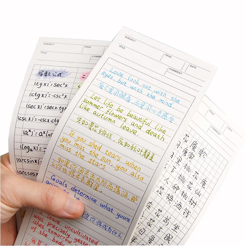 Good Sale Wholesale Paper Custom Size Writing Long notebook with Line