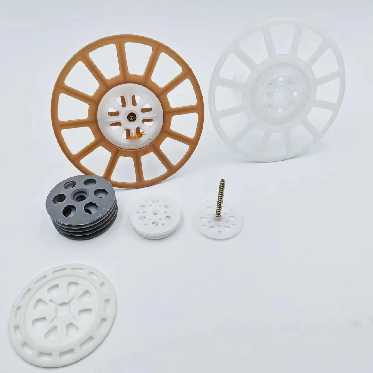 Made in China Plastic Insulating Washers Split Insulation Nail Washers Construction Nail Fastener Washers