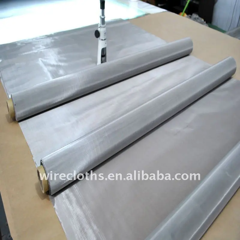 Stainless steel mesh with high precision mesh openings