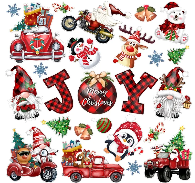 Oem Fridge Magnet Kit Magnetic Refrigerator Sticker Wholesale Christmas Magnets