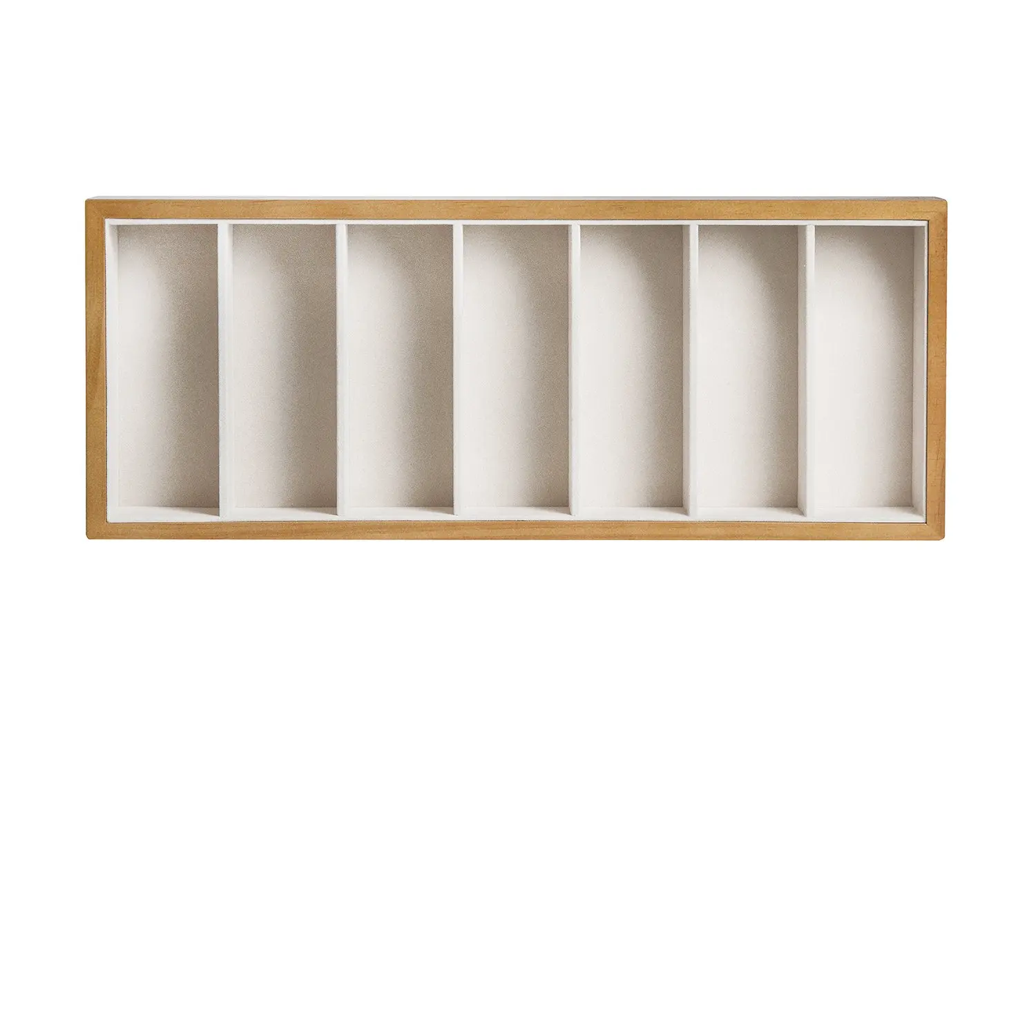 Современный деревянный органайзер для очков с 7 отсеками, коробка для хранения солнцезащитных очков, подставка для очков