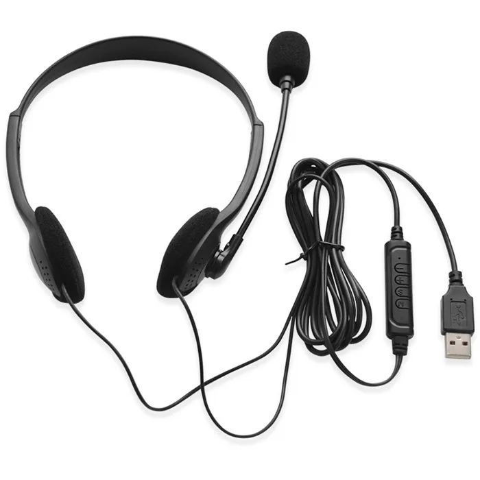 Cheap USB Call Center Headset with microphone