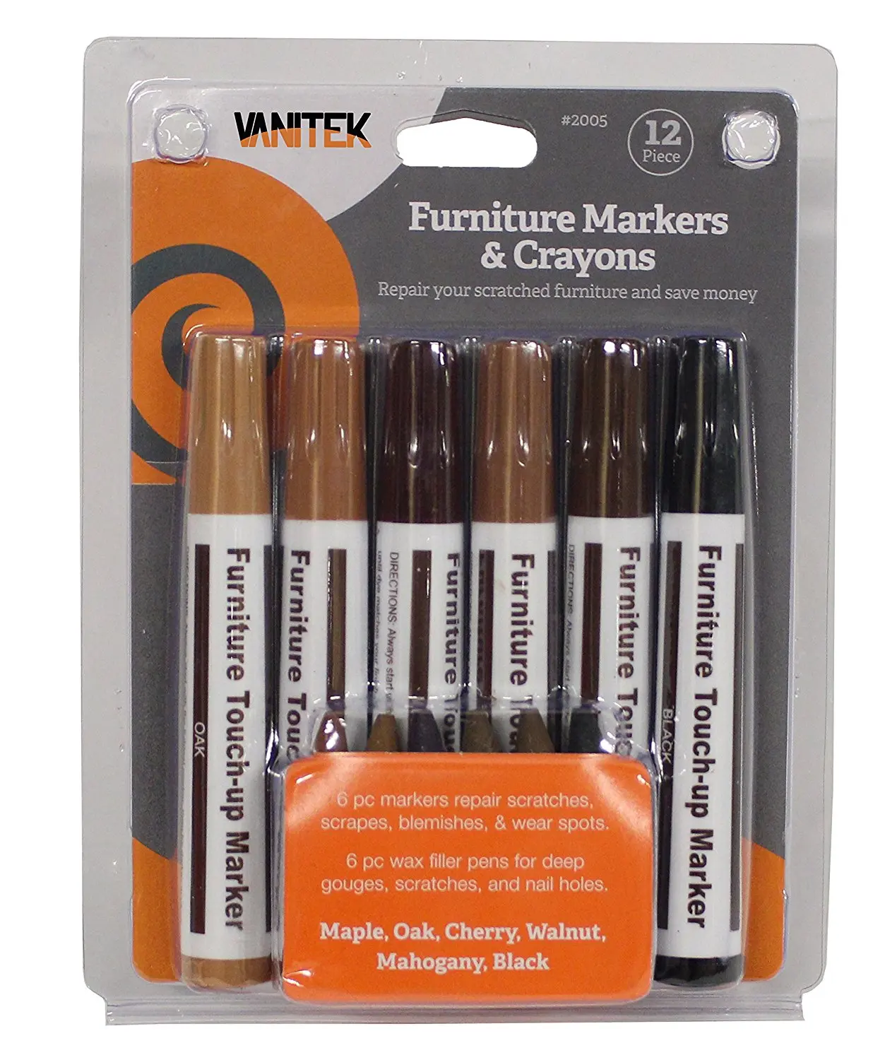 Furniture Repair Wood Cabinet Floor Touch Up Markers Scratch Filler Remover