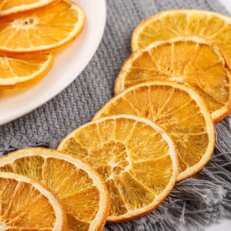 Dry orange slices Fruit Tea can be add sugar/ice/lemon Wholesale bulk Summer drinks Dessert/coffee decoration