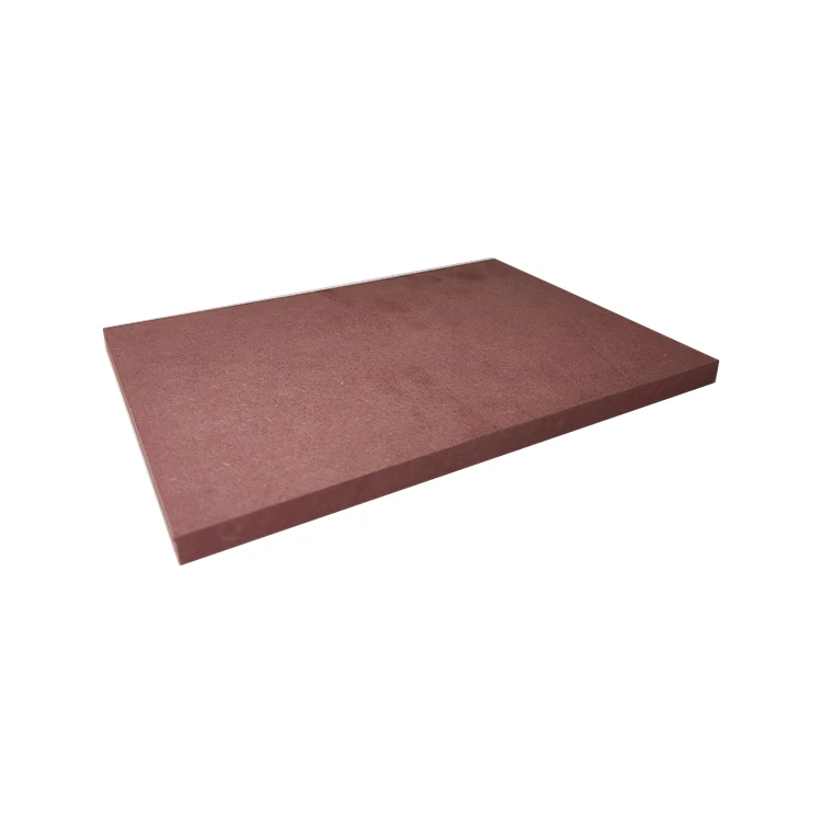 Red MDF Fire Resistant and Moisture Proof MDF Dye Sublimation MDF Board E1 E2 E0