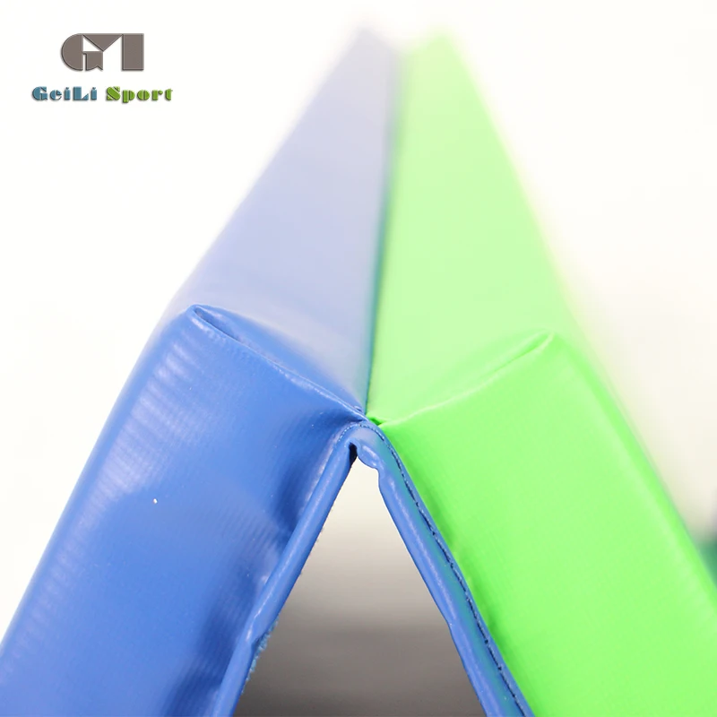 Factory price folding panel polyethylene foam gymnastics crash mats gymnastics mat