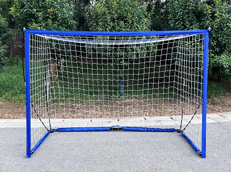 High quality 2.4x1.7M Foldable Soccer Goal football net Soccer Goal Portable Soccer Goal Set for Training