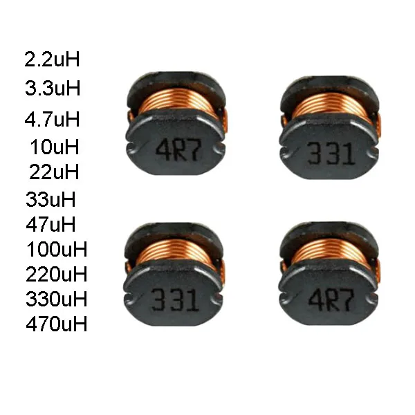 SMT силовые дроссельные катушки экранированный 4r7 4 7uh SMD индуктор