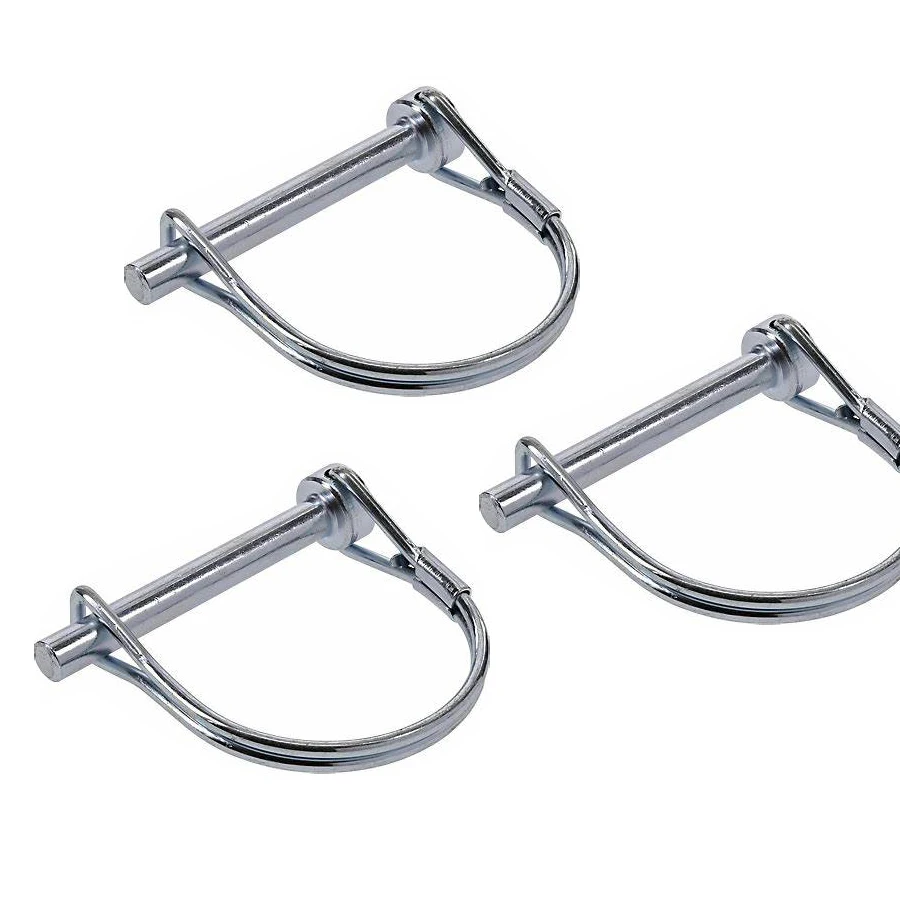 Custom Stainless Steel Round Wire Lock Pins Spring Lock Pin D Type Lock Clevis Pin