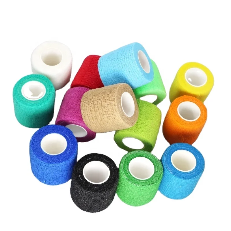 View larger image Add to Compare  Share Finger Wrap Tape adhesive bandages Cohesive Bandages