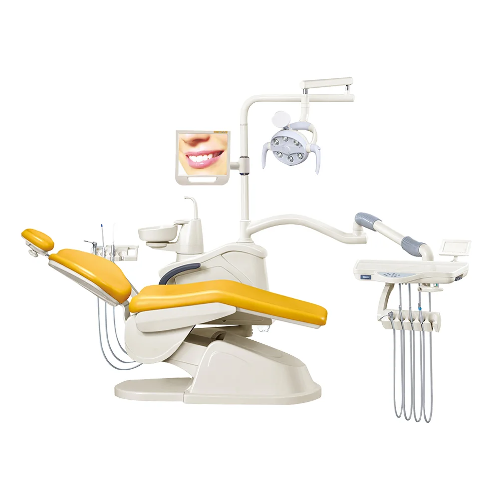Denspay Down-Mounted Electric Treatment Dental Chair With Monitor