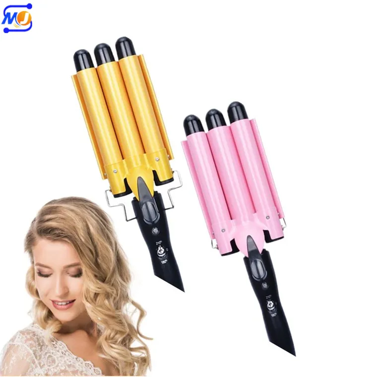Zkagile тройной баррель щипцы для завивки и утюжки магические щипцы для завивки Марсель щипцы для завивки