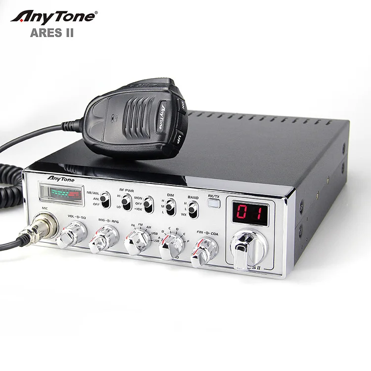 Радиоприемник AnyTone ARES II AM/FM/SSB Любительский радиоприемник 10 метров мощностью 45 Вт/28
