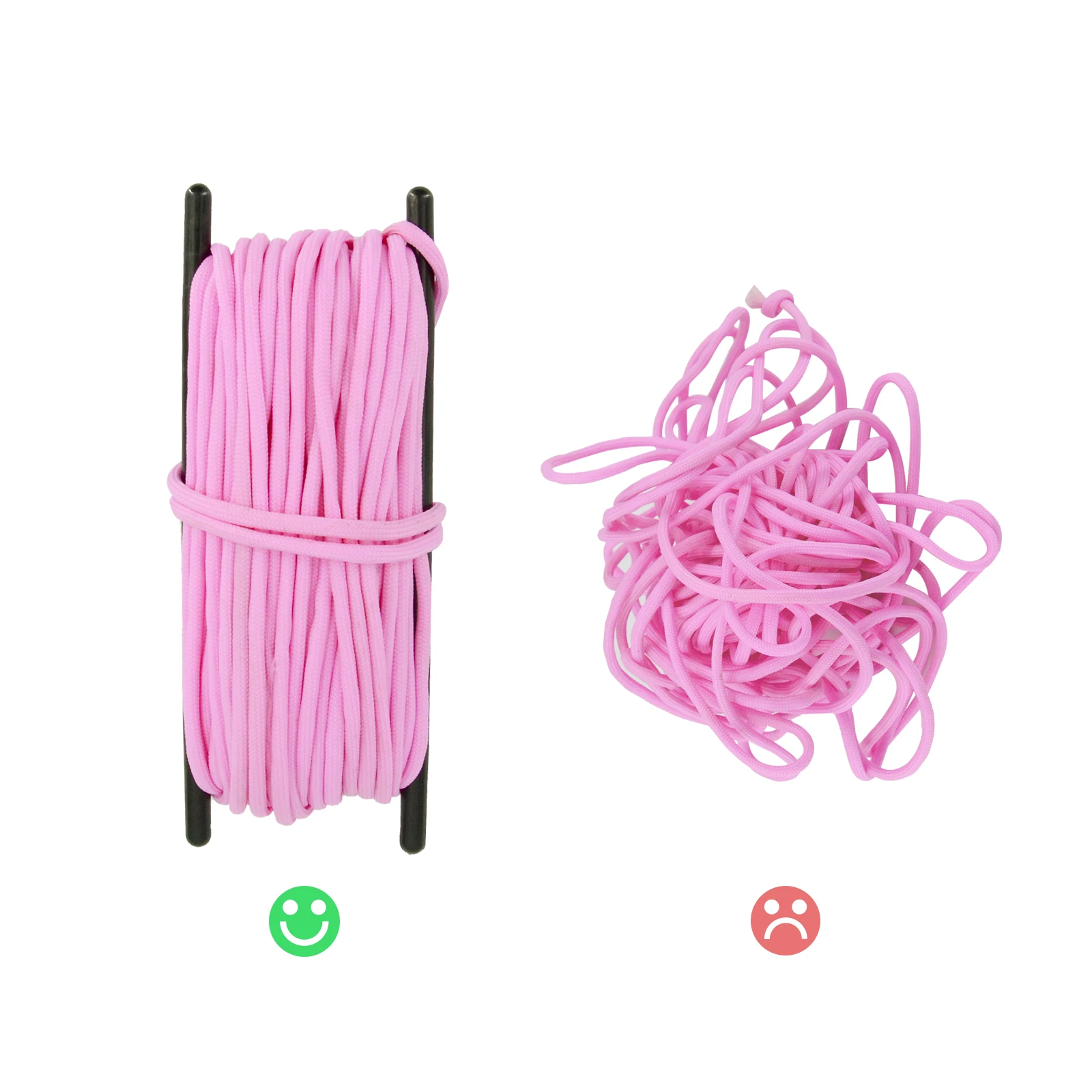 100 Foot Paracord Spooler  Winder Plastic Ladder Winder Cord Storage Organizers