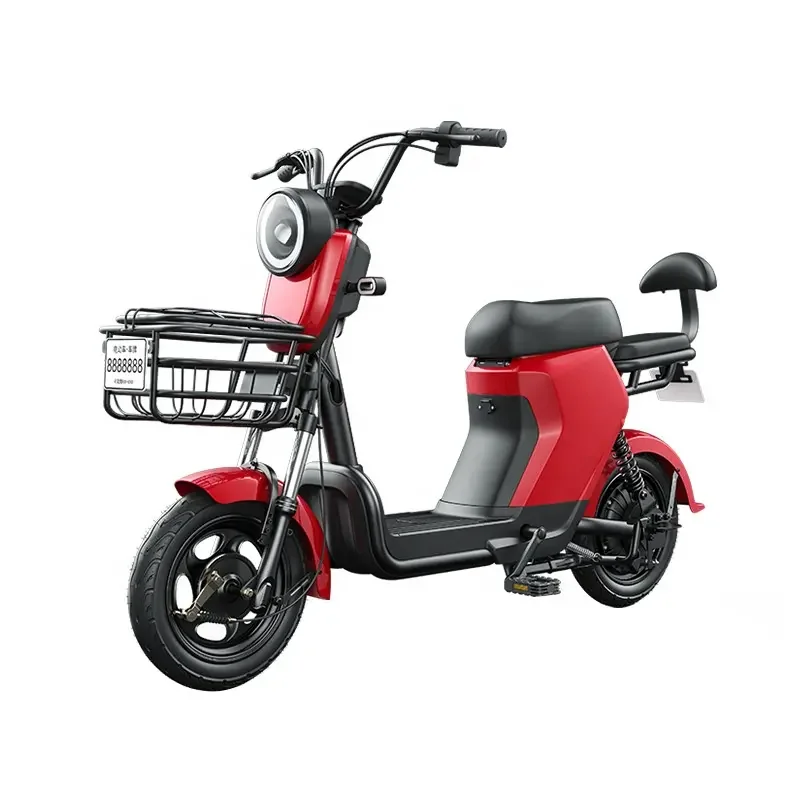 Electric Scooters 48V Battery Removable Hot Selling E-Motorcycle  CKD SKD 12 Inch High Speed Electric Motorcycle