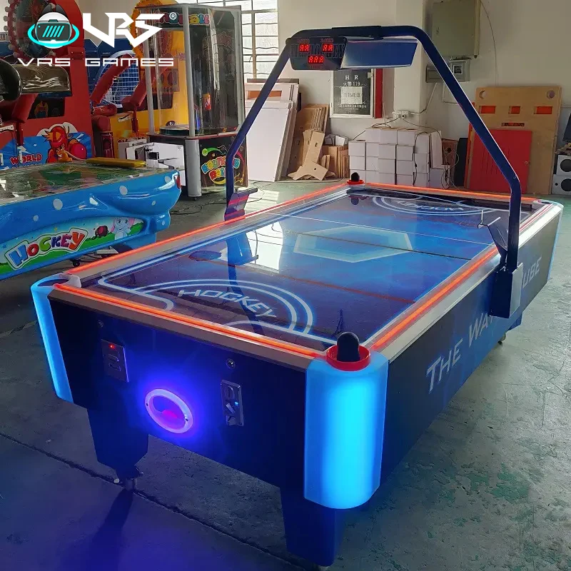 Amusement Park Coin Game Machine Arcade Ice Hockey Deluxe Sky Hockey Table Discount for Sale