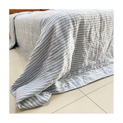 LZ 100% flax linen bed quilt cover set kids duvet cover bedding set