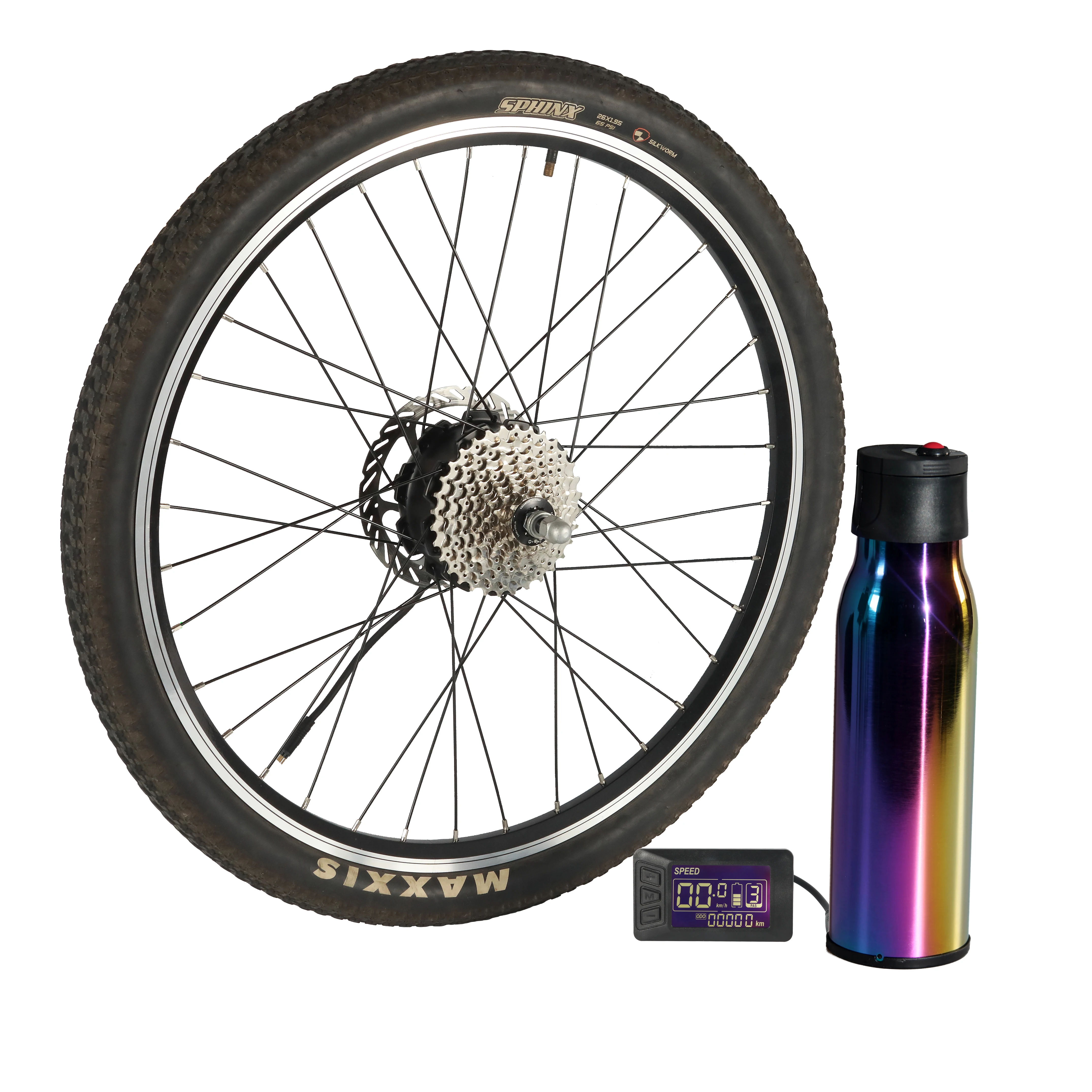 100G 24v/36v/48v Electronic Meters LCD display for ebike