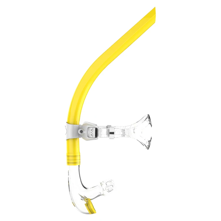 WHALE SK-301 Swimming Diving Snorkel Breathing Tube Unique Design For Back Exhaust Bubbles Adjustable Padded Head Bracket