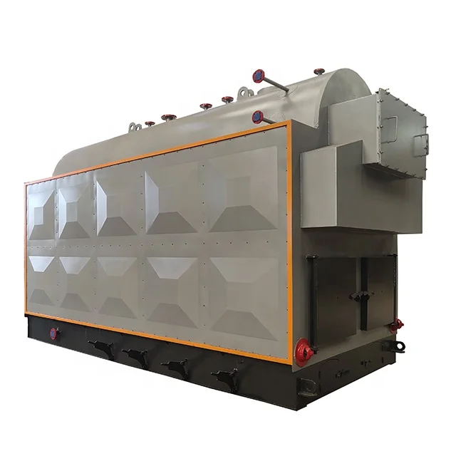 10Ton 15T 25Ton Chain Grate Coal Biomass Jute Pellet Coconut Shell Sugarcane Fuel Steam Boiler For Chemical Industry