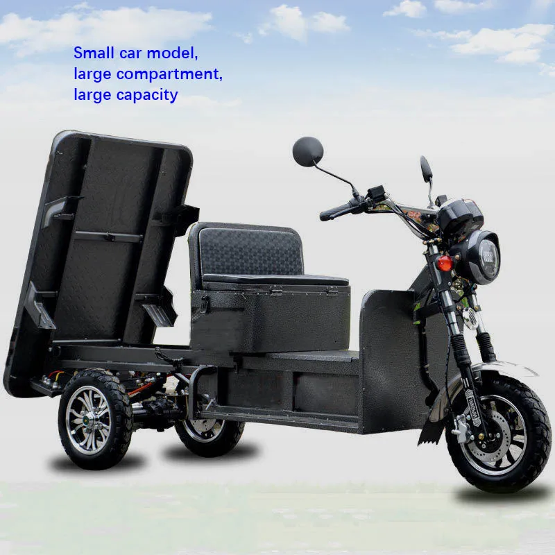 factory supply electric tricycle cargo 1200w bicycle electric tricycle moped electric delivery tricycle