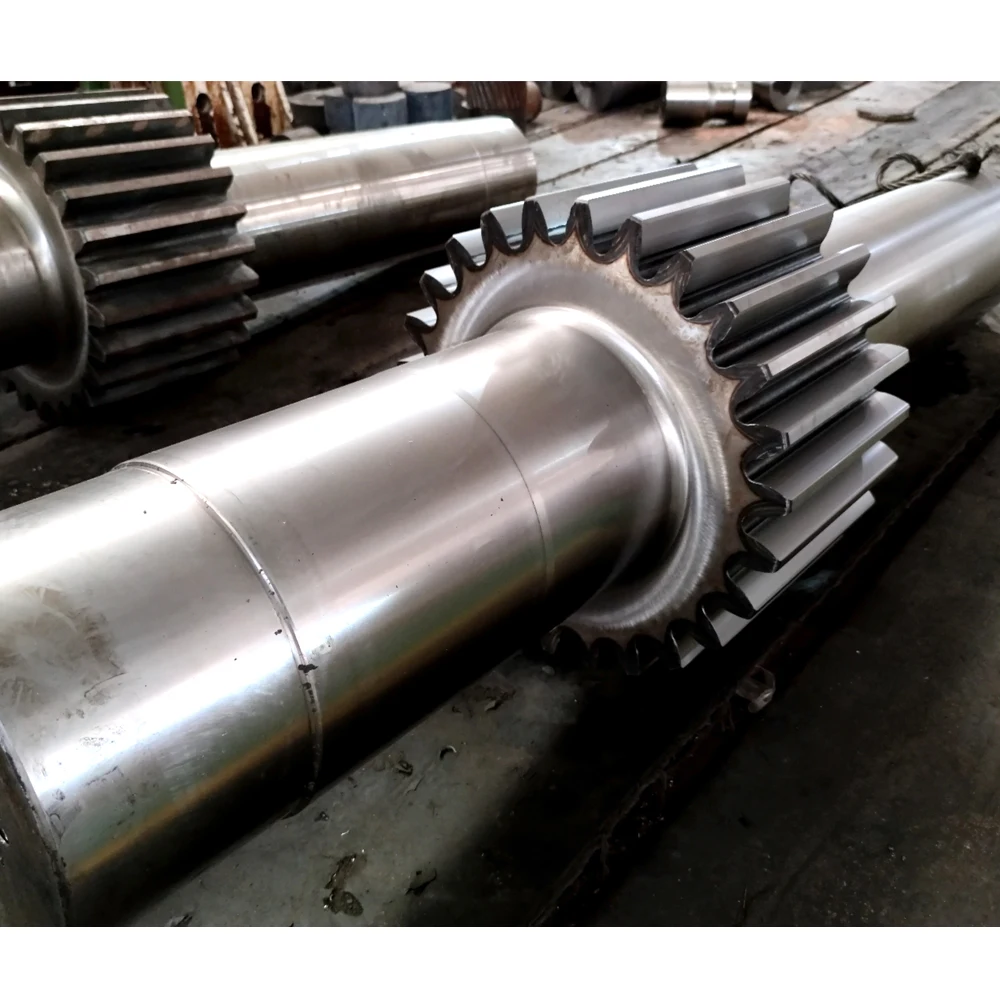 42crmo Forged Steel Spline Transmission Shaft High Precision Agricultural Machinery Spline Shaft