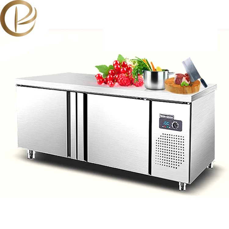 220V shop refrigerator 1200*700*1930mm Mobile Commercial 4 Door Freezer 800L Stainless Vertical Fridge Freezer For Restaurant