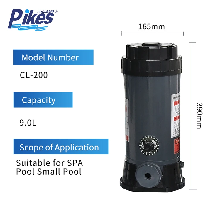Automatic Chlorine Feeder for Swimming Pool Choline Chemical Feeder Dispenser