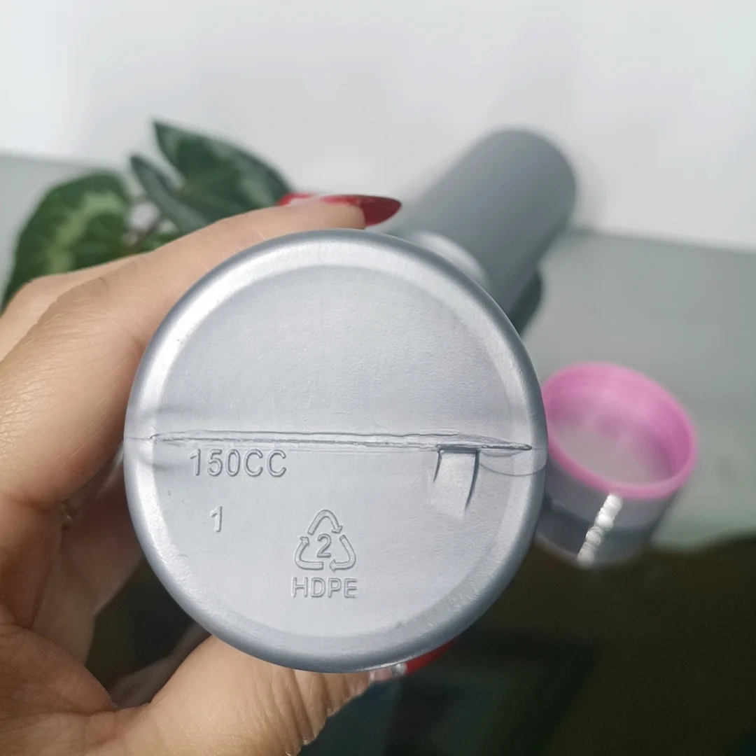 Custom 150/200 ml  plastic PET capsule vitamin supplement pill bottles with screw capping