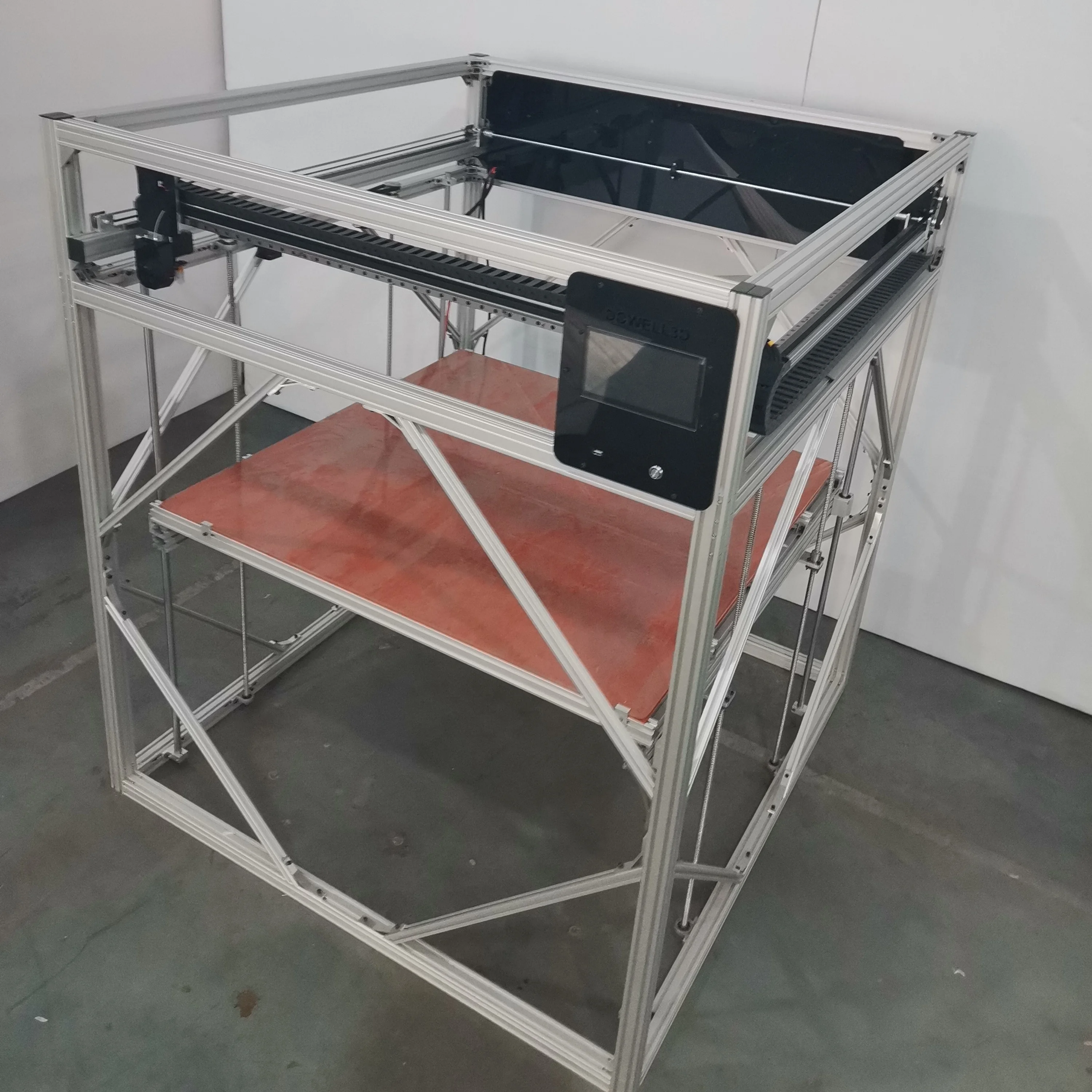 Бесплатная доставка, двойной экструдер, 3D-принтер, большой размер печати 1950*1200*1600