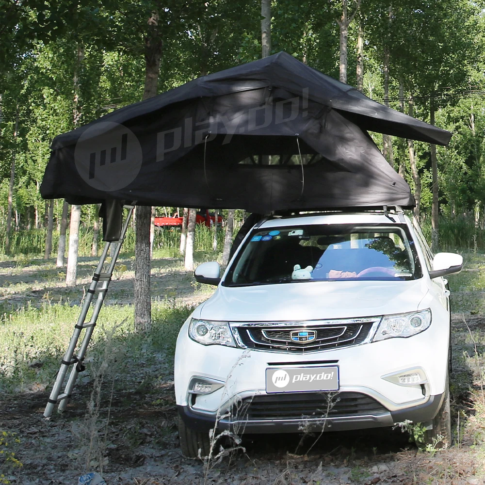 Китай OEM крыша палатка glamping ПВХ крышка пикап jeep алюминиевый мягкий корпус