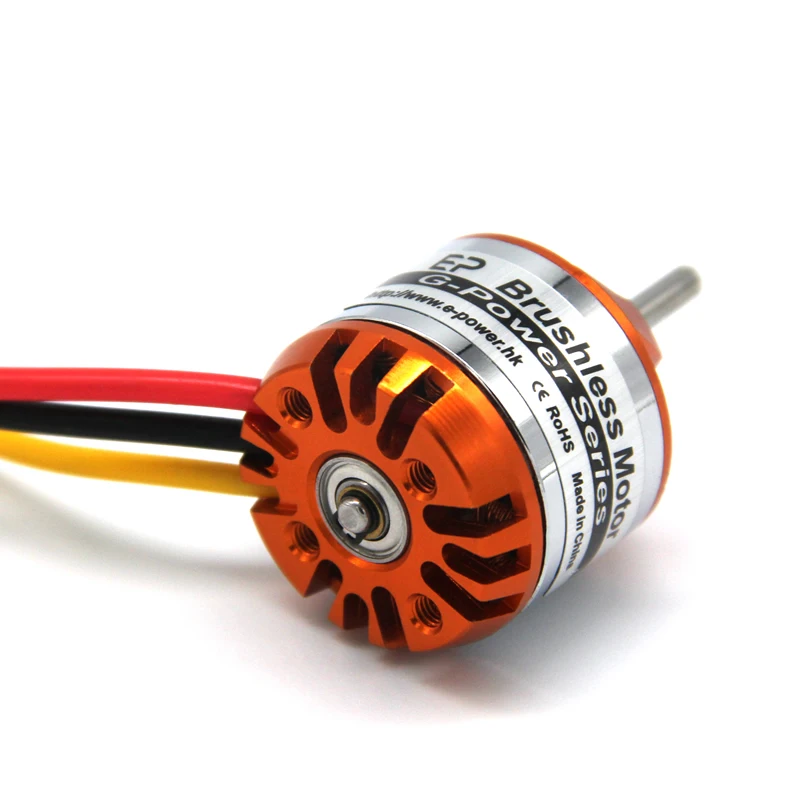Бесщеточный двигатель E-Power 750 кВ/880 кВ 1100 кВ/1500 RC для гоночного вертолета D2836