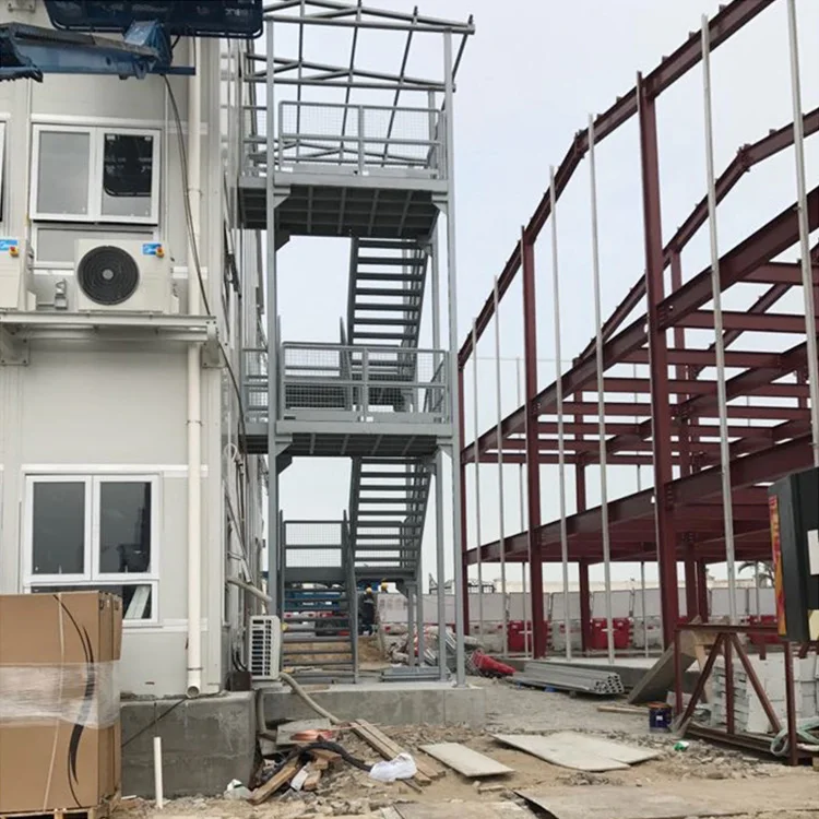 Prefabricated Building Light Steel Structure Building Garage Storage Shed Metal Building Warehouse Shed Kit Barn