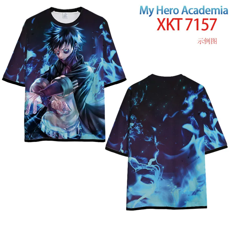 44 Styles Anime Boku no Hero Academia Shirt My Hero Academia Cosplay Wholesale Anime T shirts Plus Size Anime Clothing