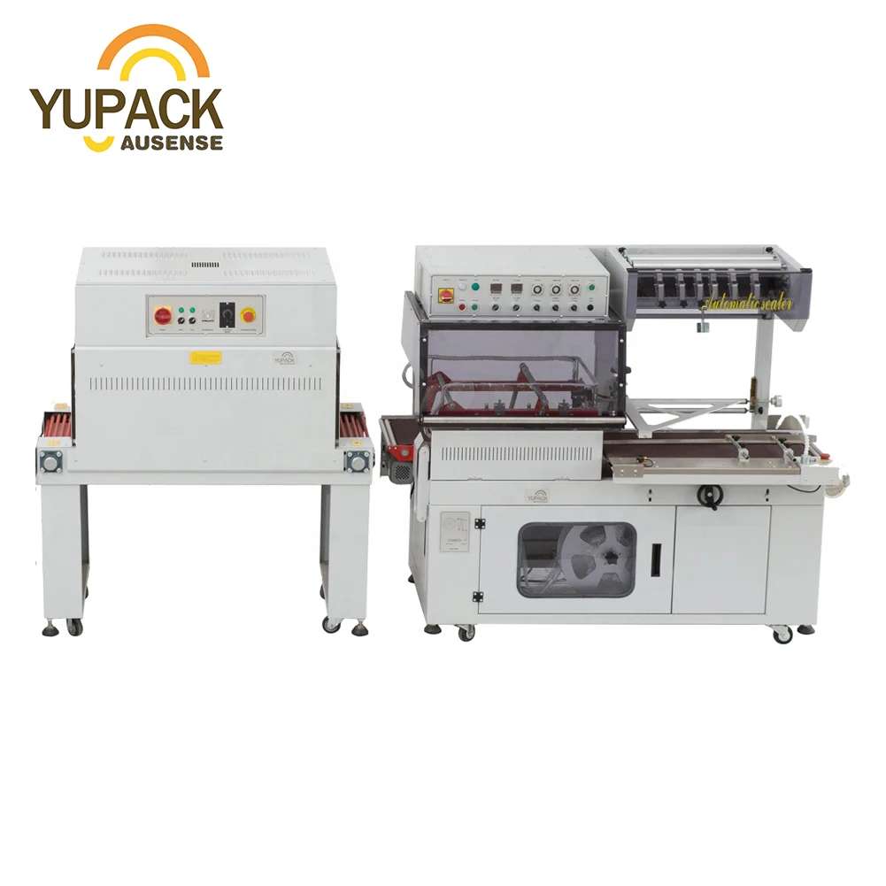 Полностью автоматическая L-образная термоусадочная упаковочная