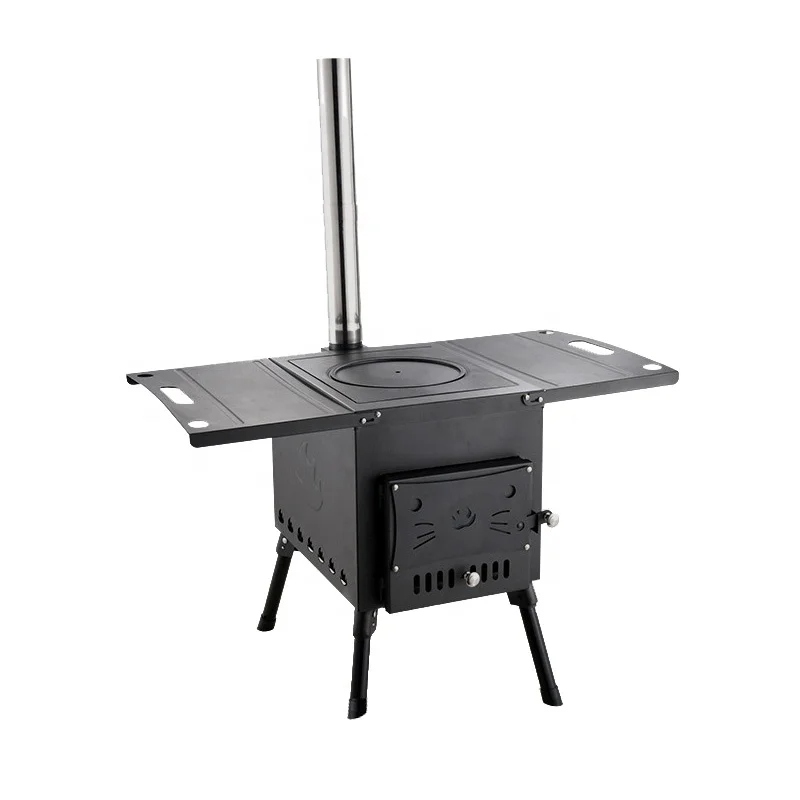 Brand New Camping Stove Wood Burning Furnace For Cooking Outdoor Foldable Stove