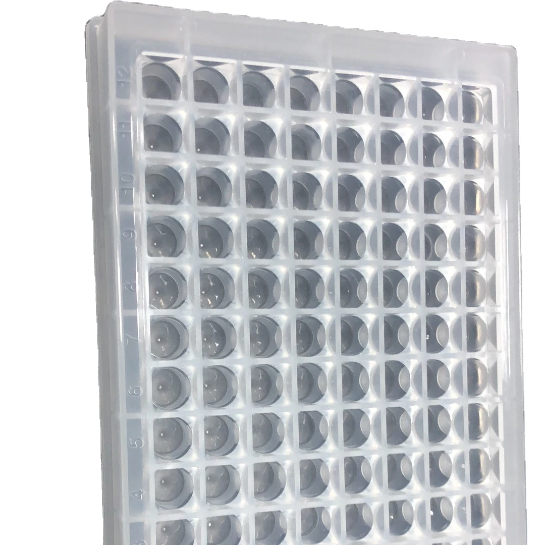 
 Лабораторное оборудование, одноразовые пластиковые квадратные скважины объемом 96 0,5 мл, Клеточная культура  