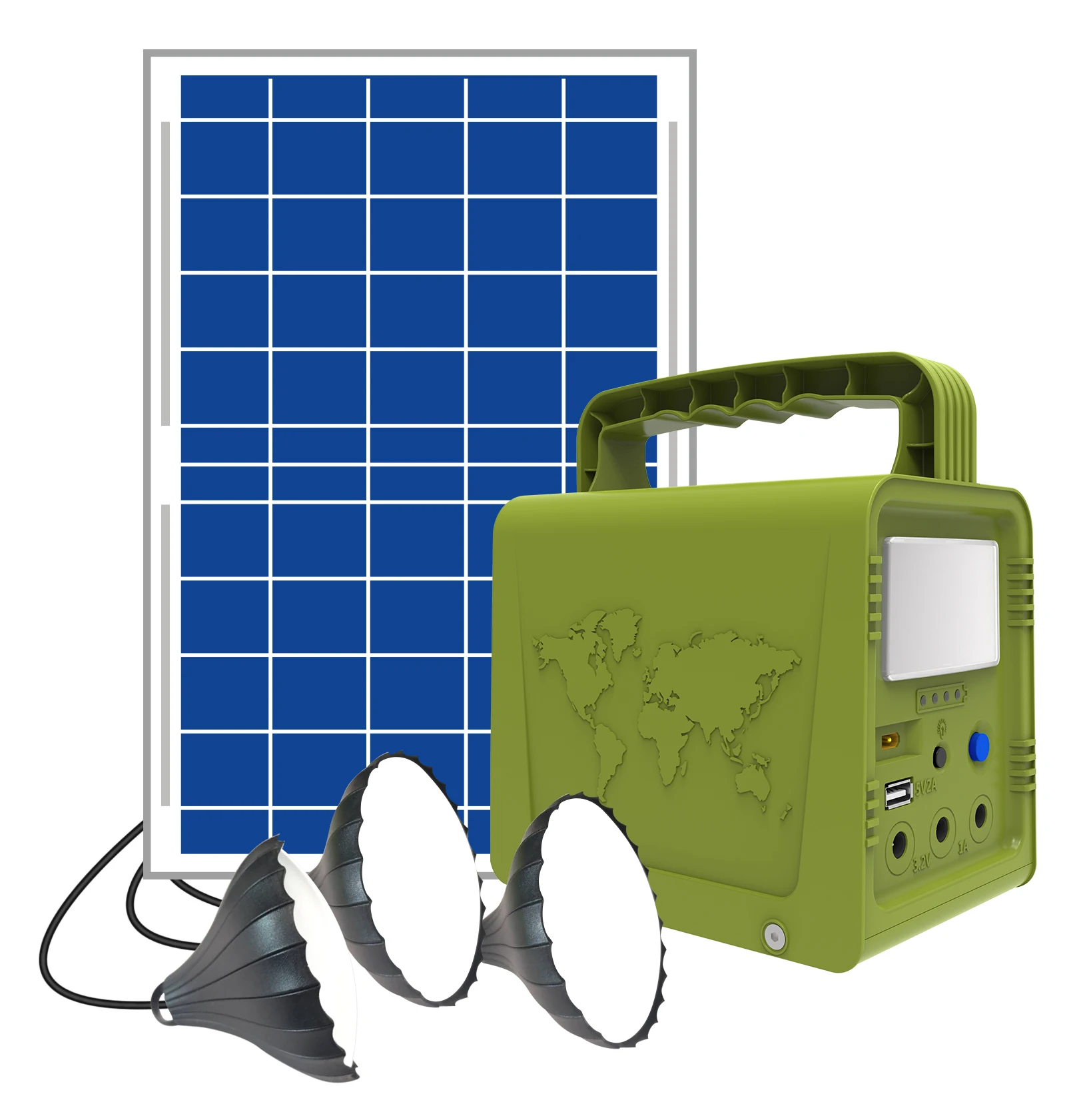 
HIGH CLASS Solar Charging Multifunction Convient to Use Home Solar Power System 