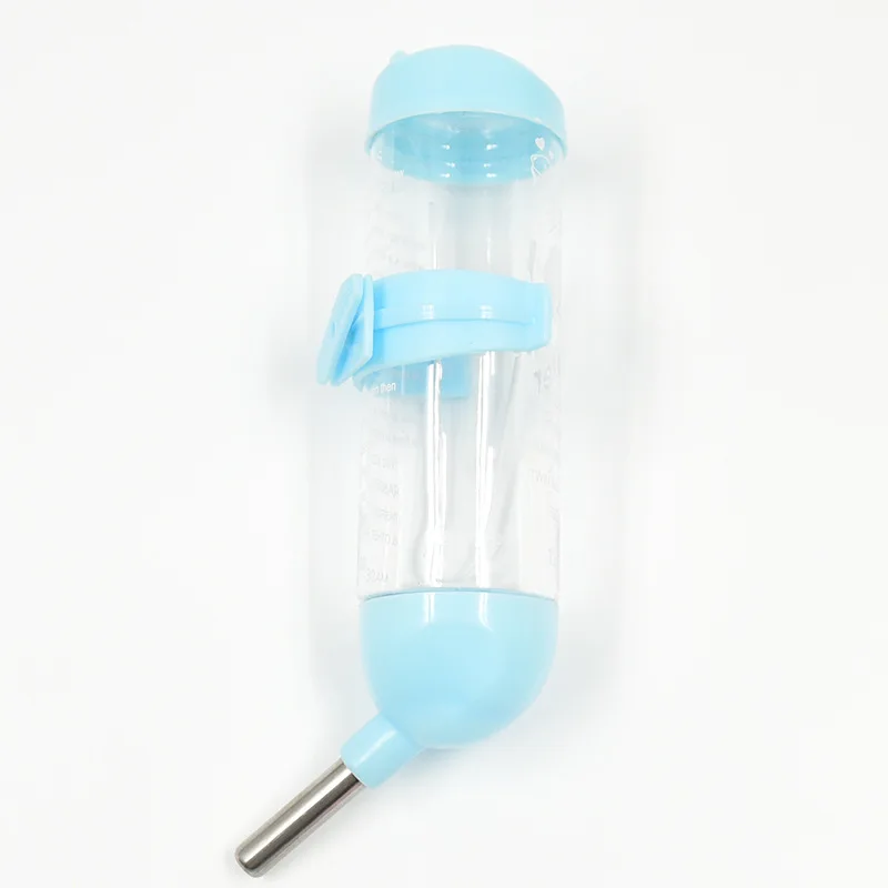Plastic Hamster Drinker Water Bottle Dispenser Hanging Pet Guinea Feeder Rabbit Drinking Dispenser