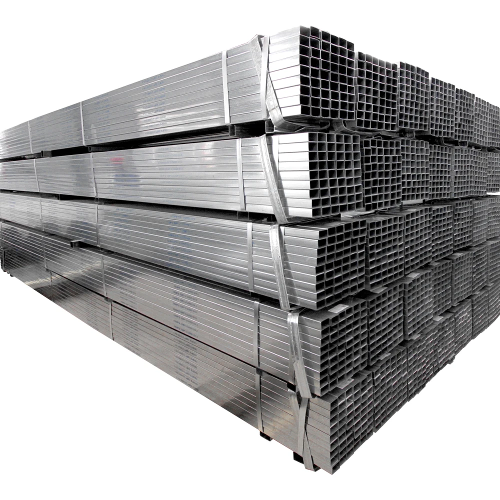 Factory price BS1387 Steel Galvanized Square Tube In Stock in Tianjin