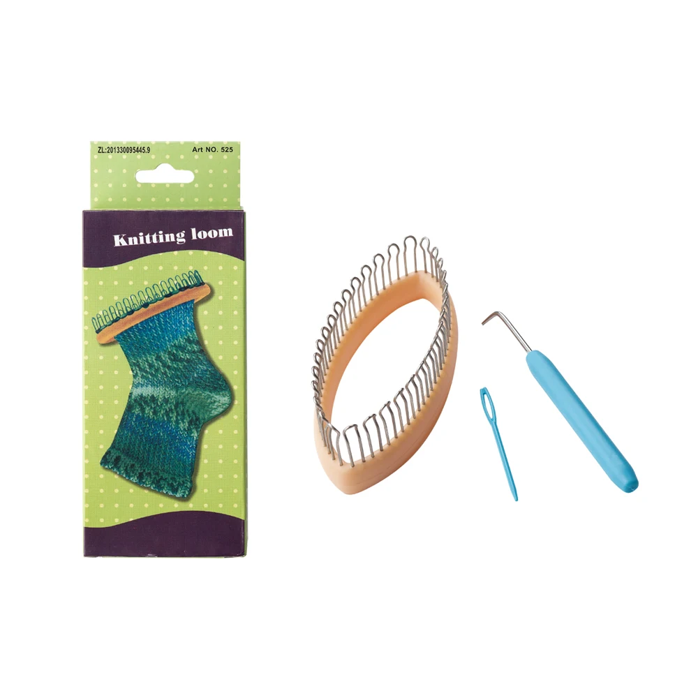 Flower Pattern Decorate Indoor DIY Baby Gift Knitting Loom Set