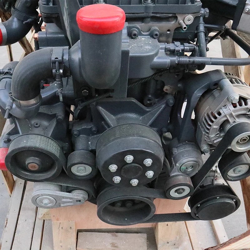 DC09 Complete Engine Assembly  air-cooled engine diesel engine D09C5-380E0  is  in industrial construction