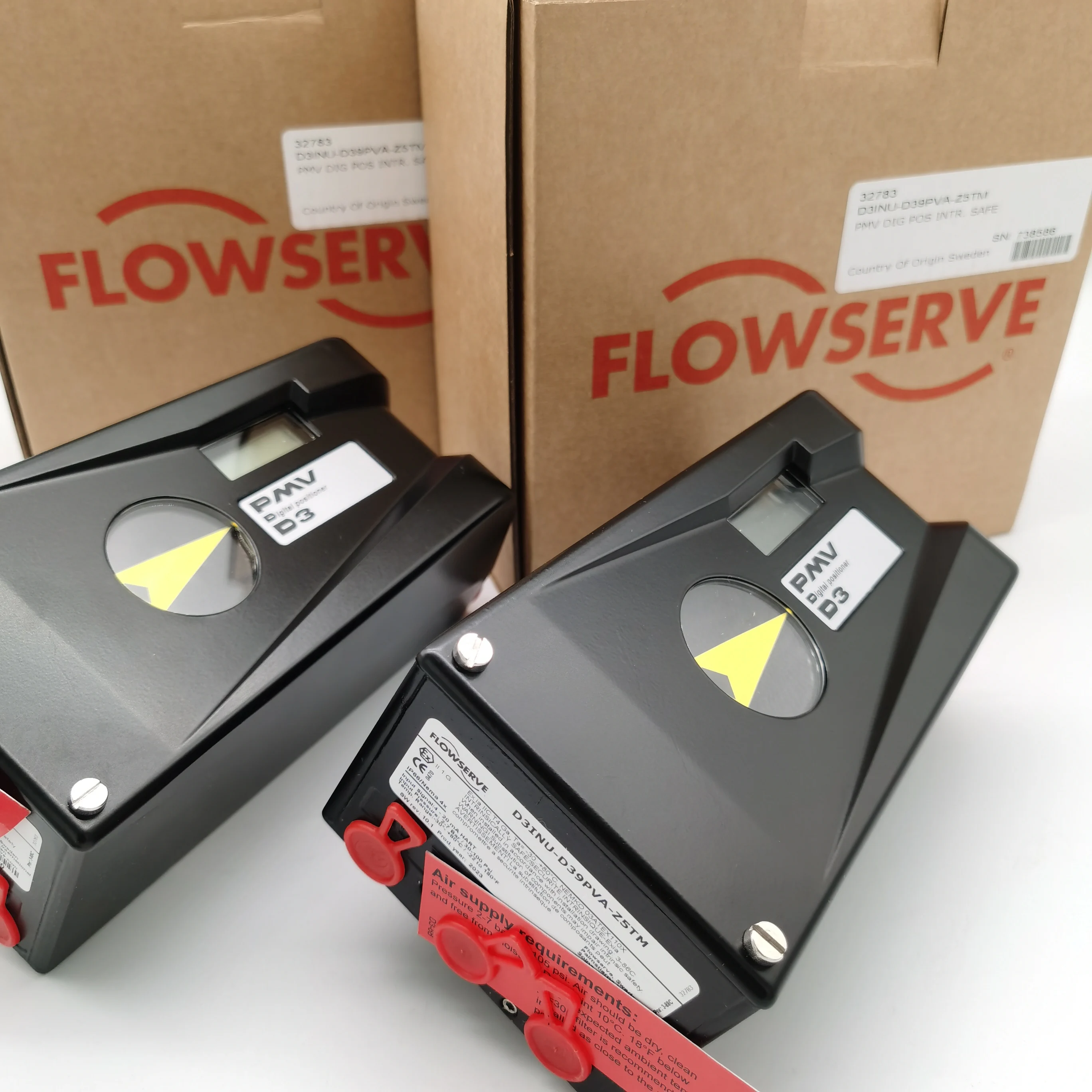 D3INU-D39PVA-Z5TM цифровой позиционер клапана Flowserve PMV D3