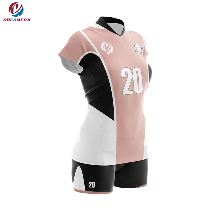 professional customized sleeveless sublimation volleyball jersey design your own logo breathable volleyball shirt for women