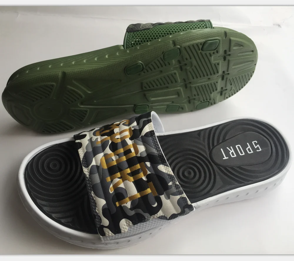 latest eva mens sport slides slippers summer, new model soft slide slippers for men sandals