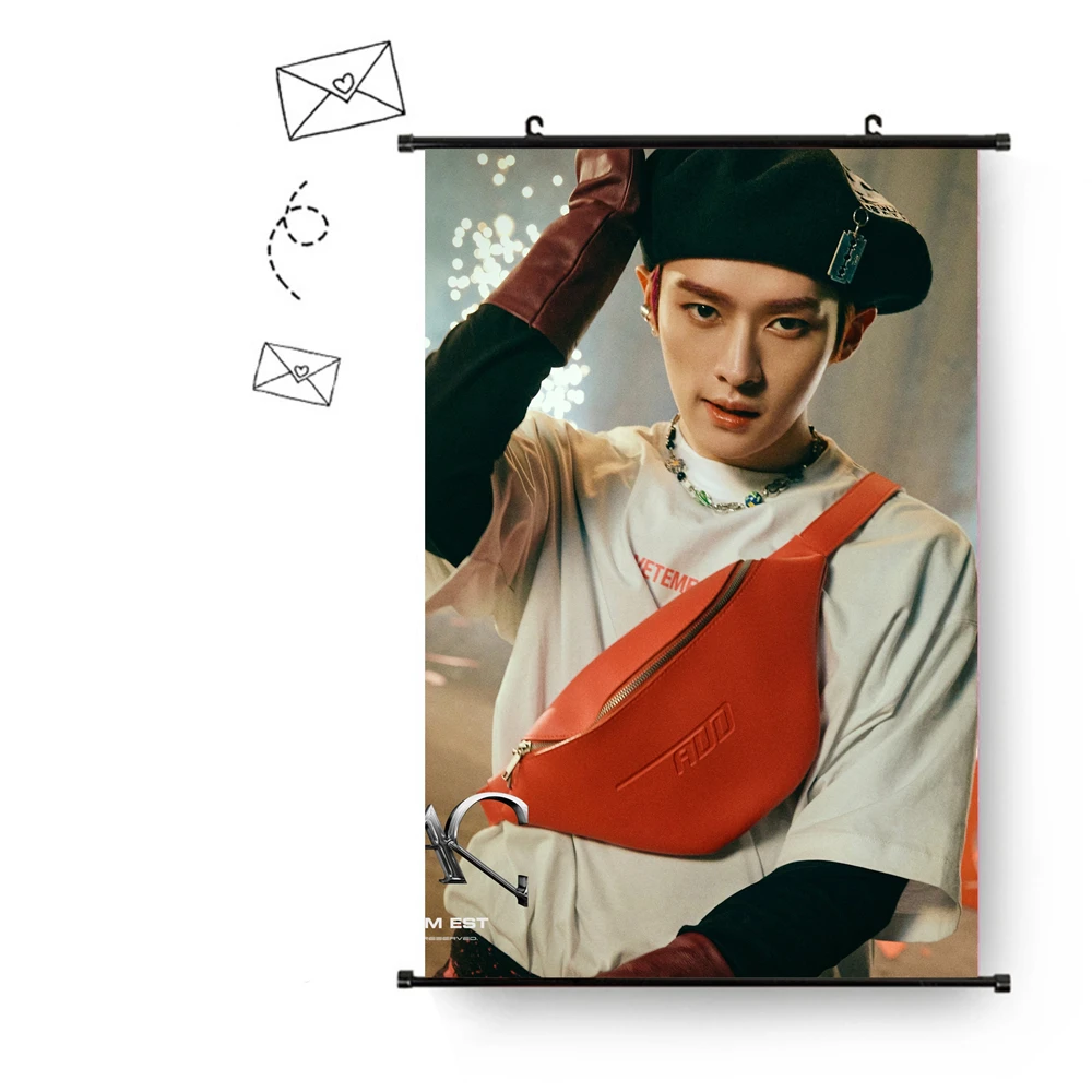 Wholesale Kpop Idol Stray Kids ODDINARY MANIAC Concept Photo Tapestry Fabric Poster Hanging Picture