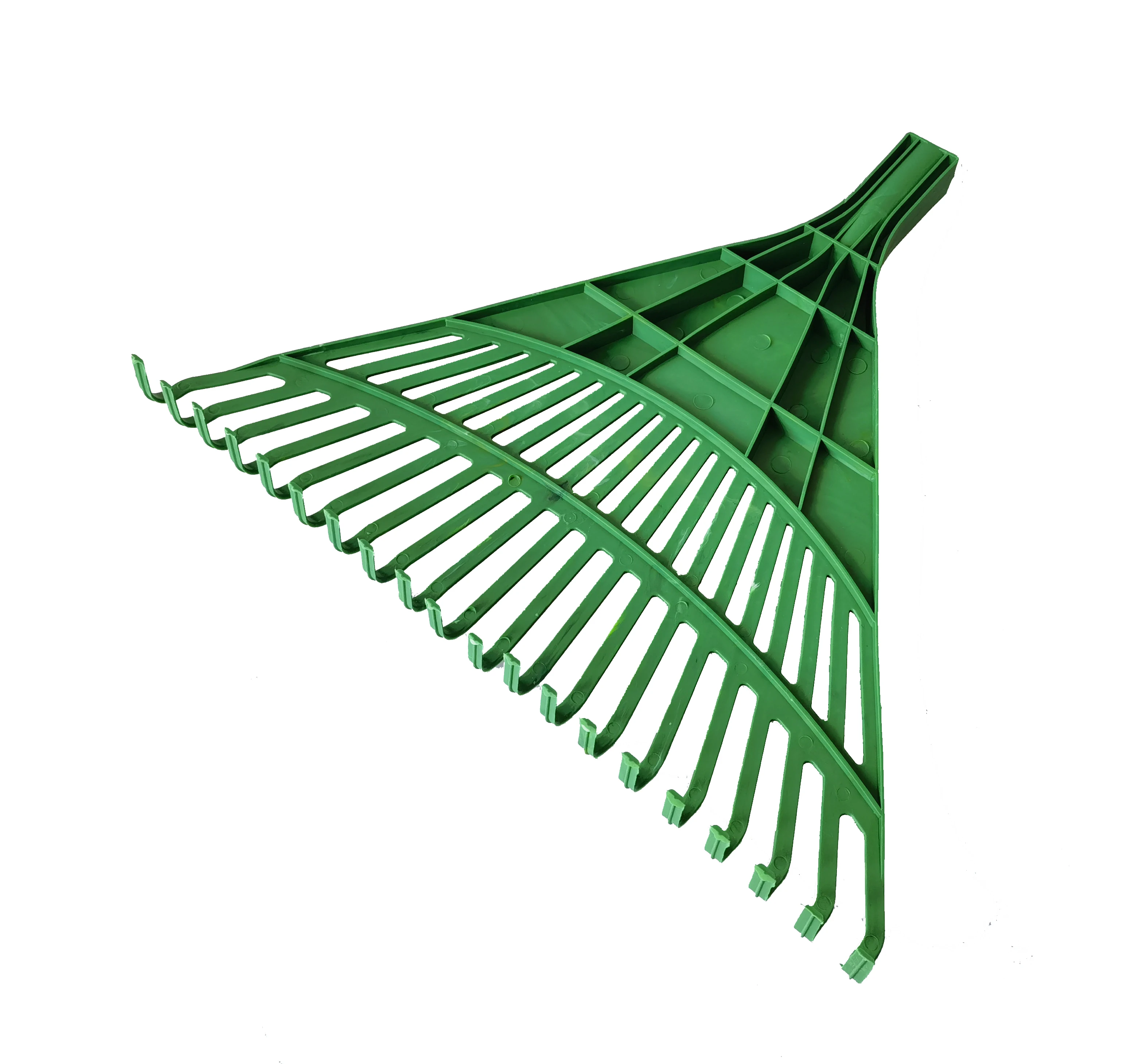 plastic garden rake  20 tooth green gardening lawn leaf rake good  quality yard plastic rake with wood handle