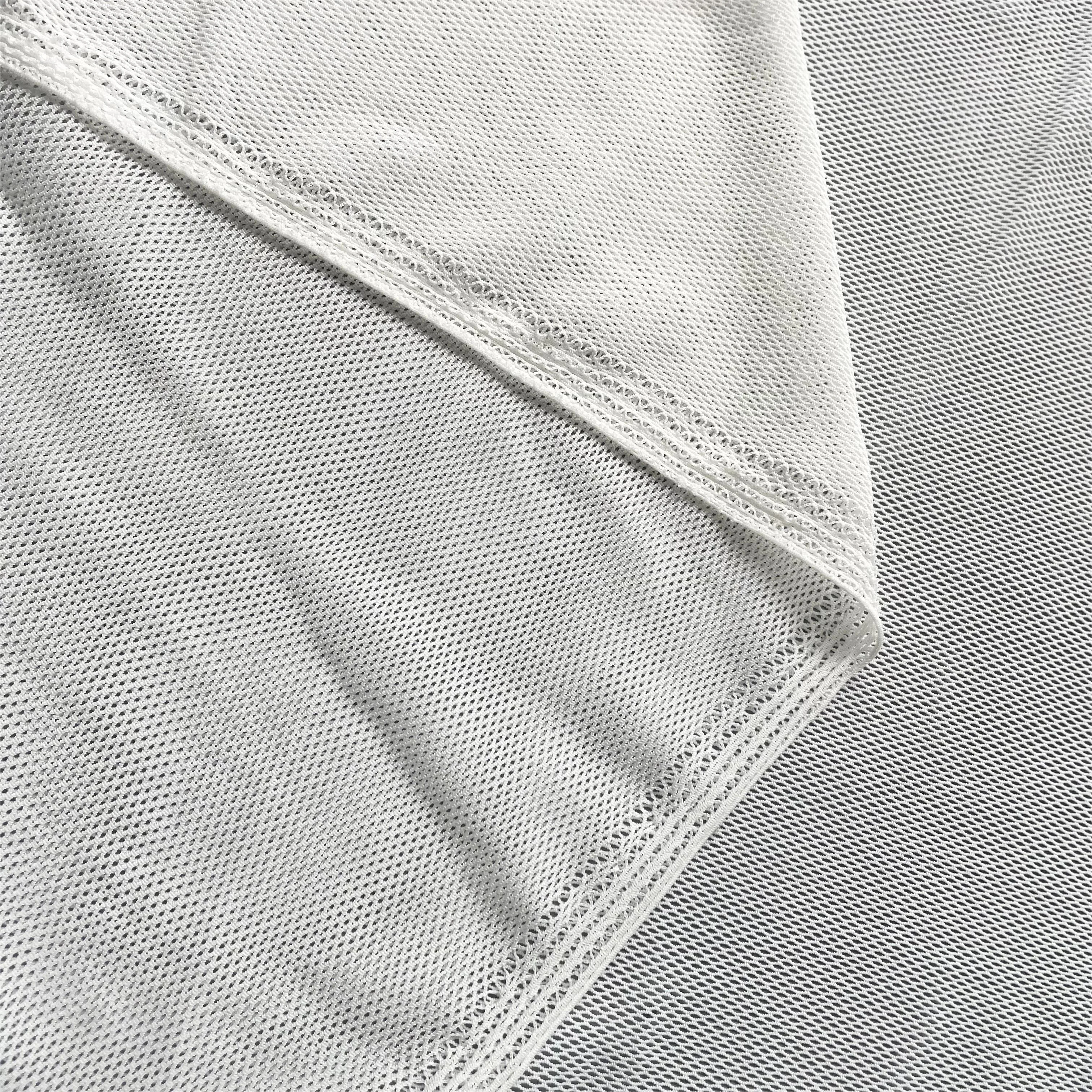 Nylon Spandex 4-way Stretch Mesh Fabric Clothing Lining Swimsuit Underwear Bra Jacket Skirt Wedding Curtain Home Textile