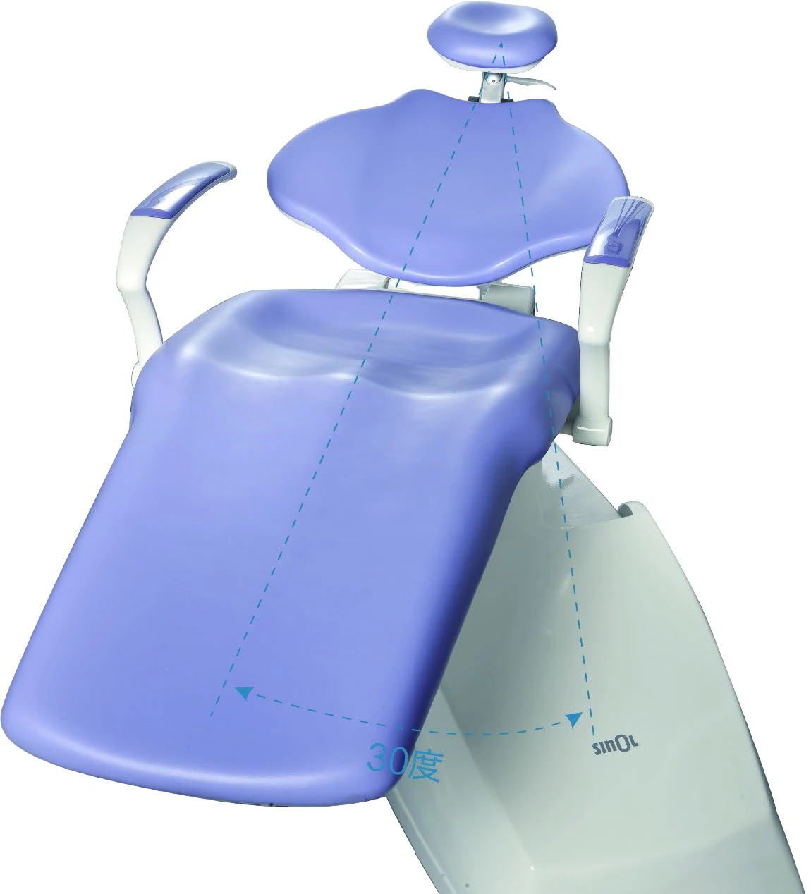 S2319 Fully certified luxury dentist chair electric dental chair unit for dental clinic