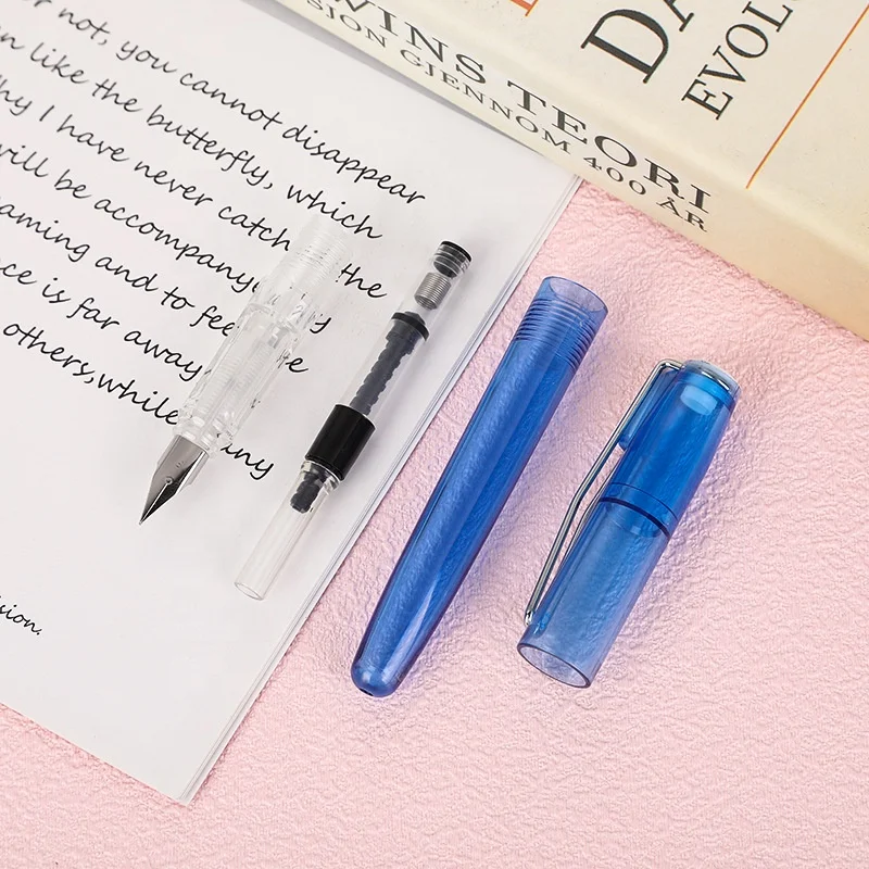 3.4MM ink sac student plastic fountain pen